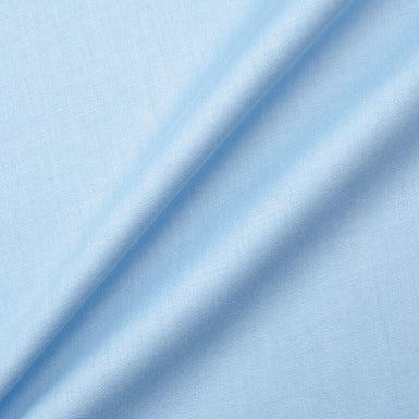 Plain Sky Blue Linen (A 1.40m Piece)