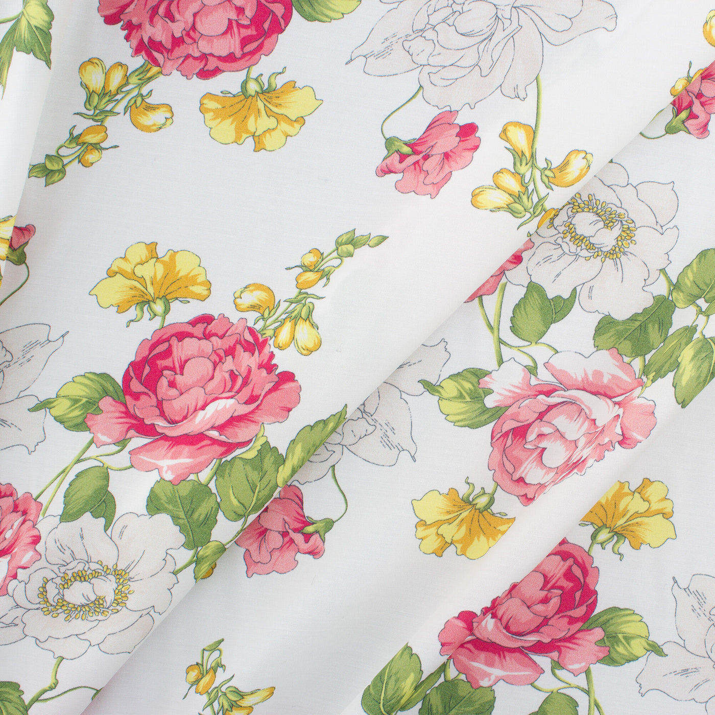 Classic Floral Printed Viscose
