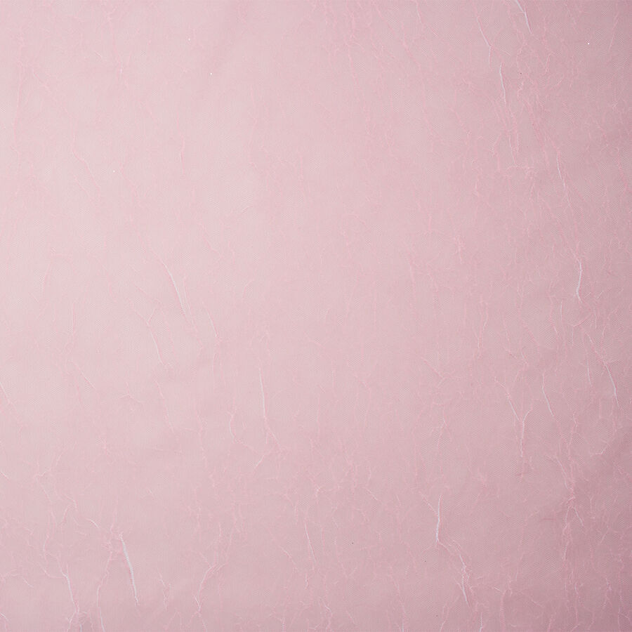 Baby Pink Crushed Tulle