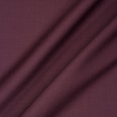 Maroon Double Twist 17 Micron Wool Suiting (A 3.10m Piece)