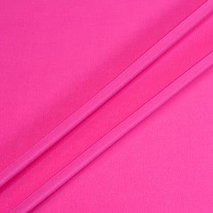 Rich Fuchsia Pink Silk Crêpe de Chine