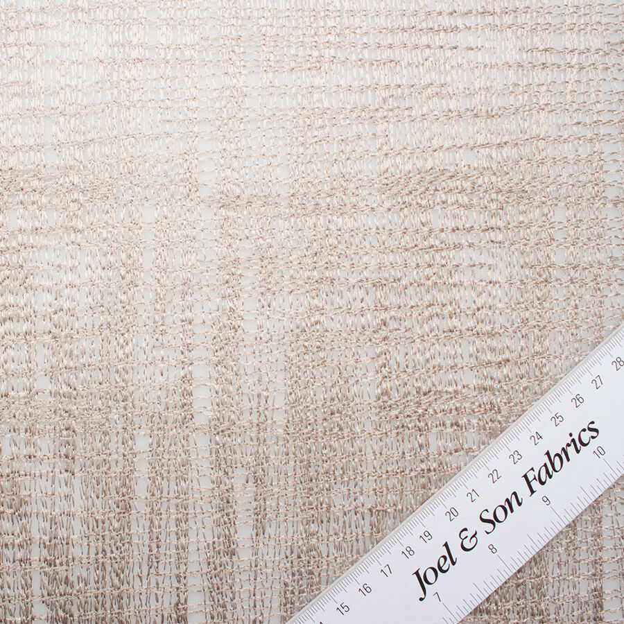 Soft Taupe Lacquered Tulle