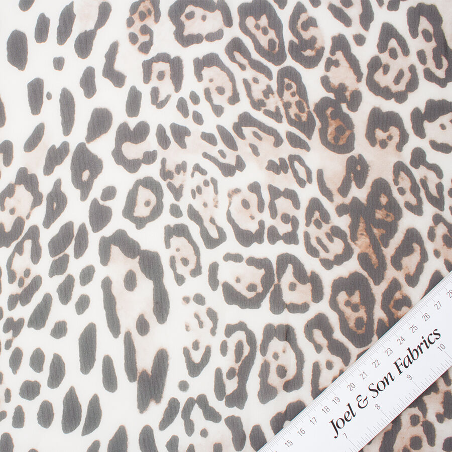 Animal Printed Silk Georgette (A 1m Piece)