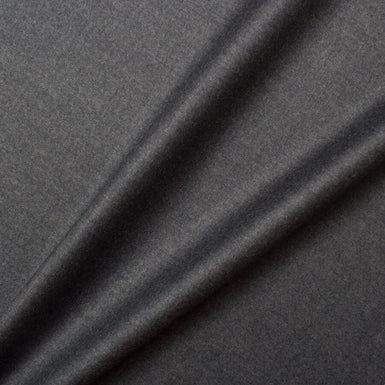 Deep Grey Superfine 'Emotion' Pure Wool Suiting