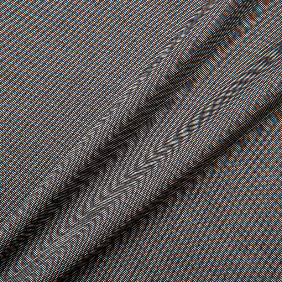 Mid Grey Merino Wool Suiting (A 2.45m Piece)