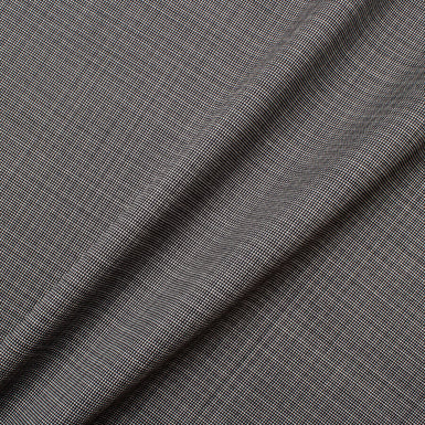 Mid Grey Merino Wool Suiting