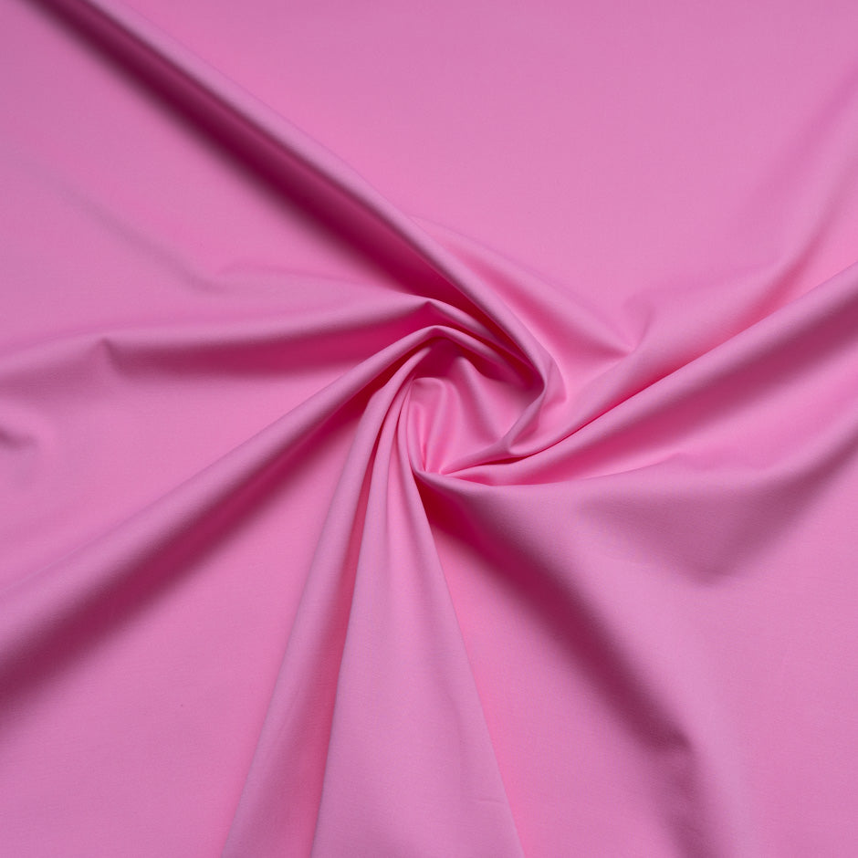 Candy Pink Stretch Cotton