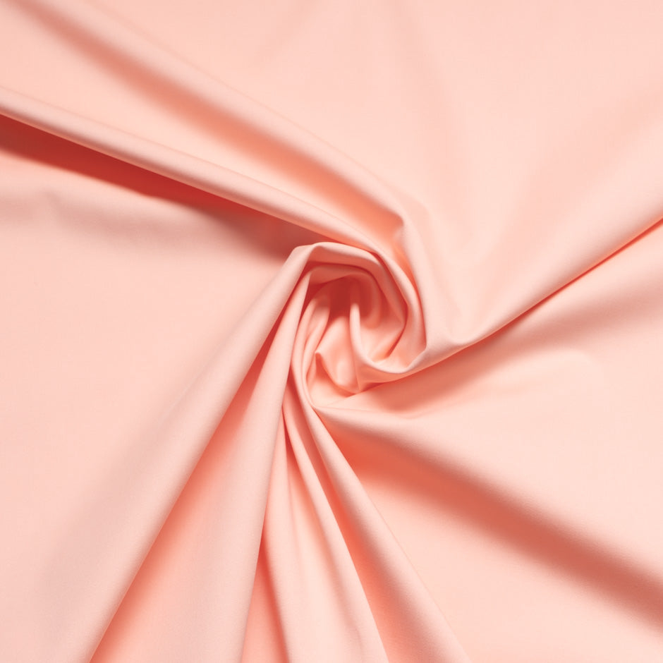 Plain Peach Stretch Cotton