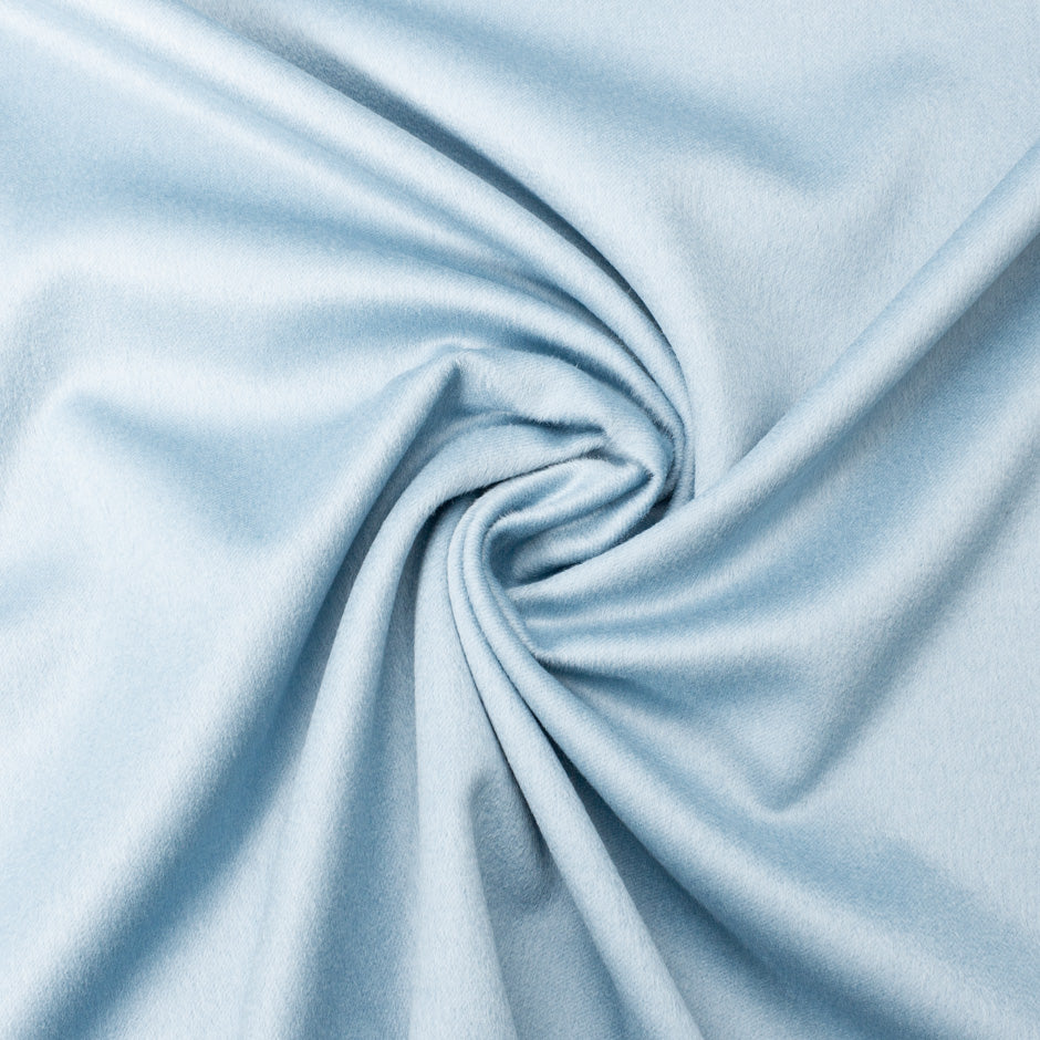 Baby Blue Pure Cashmere Coating