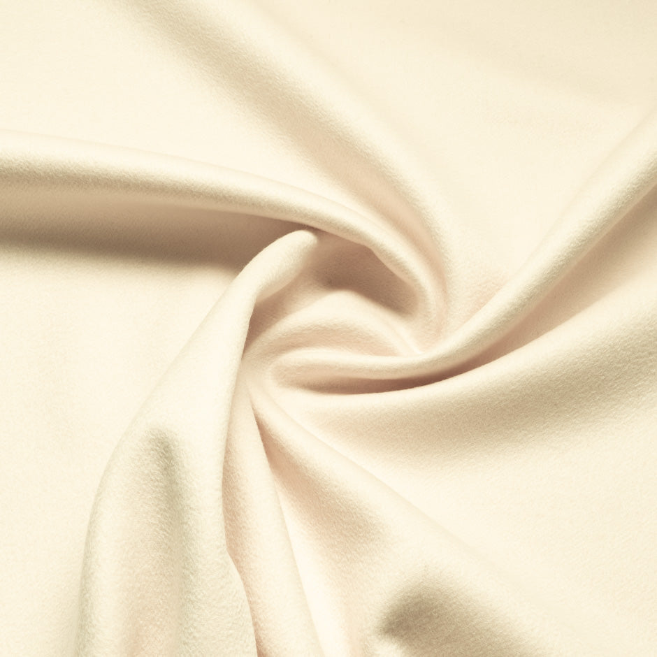 Cream Wool & Cashmere Blend Coating