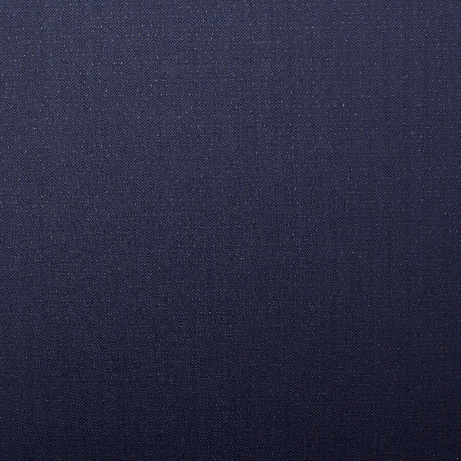 Blue Wool & Lurex Suiting