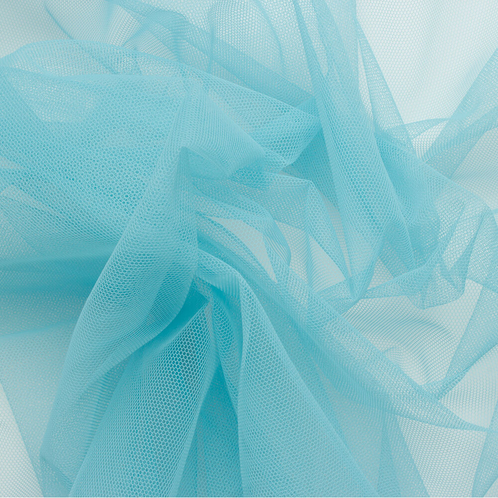 Light Turquoise Polyamide Tulle