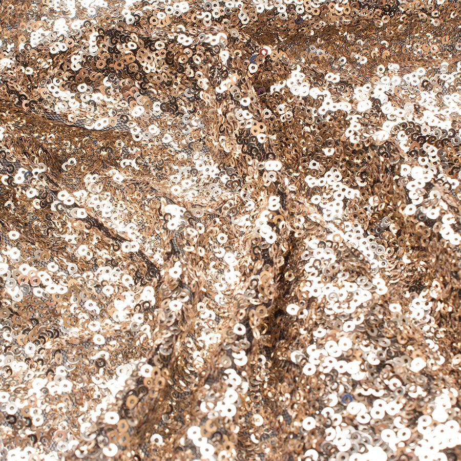 Mini Gold Sequinned Tulle (A 2.90m Piece)