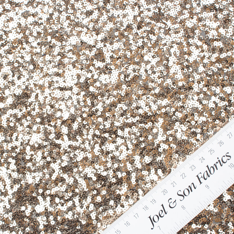 Mini Gold Sequinned Tulle (A 2.90m Piece)