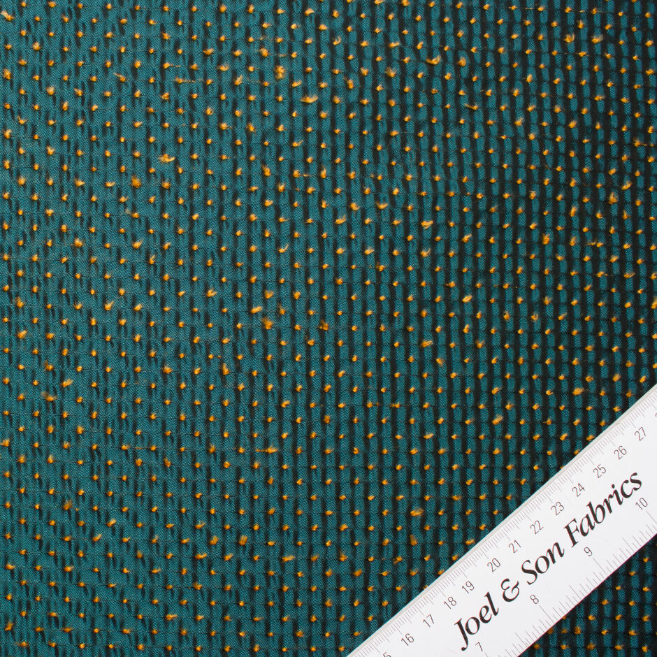 Deep Turquoise Poly Taffeta (A 3m Piece)