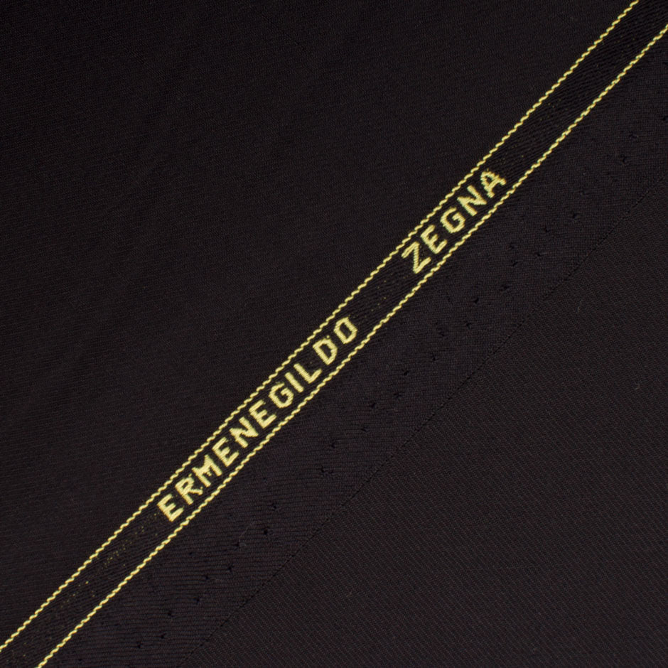 Plain Black Superfine Pure Wool