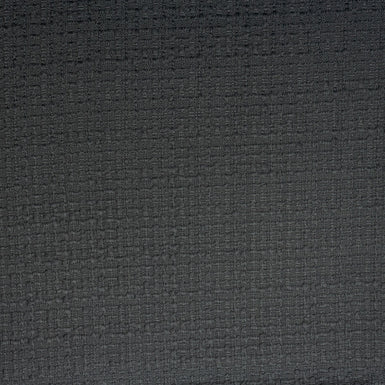 Dark Grey Wool Blend Bouclé