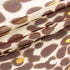 Brown & Cream Animal Printed Silk Georgette