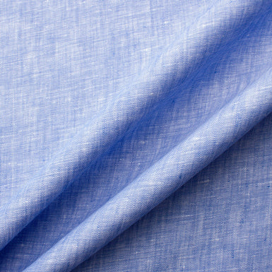 Blue & White Two-Tone Handkerchief Linen