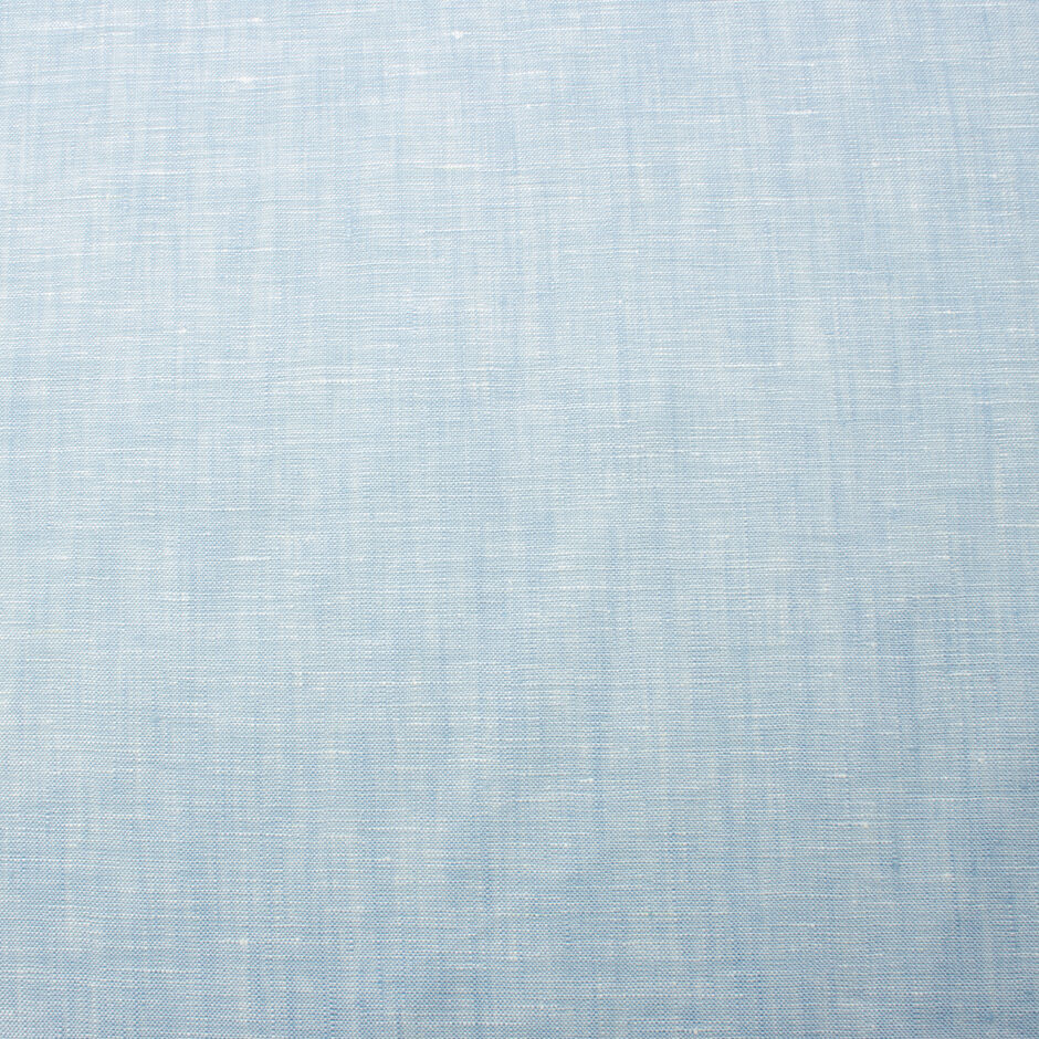 Light Blue Two-Tone Handkerchief Linen