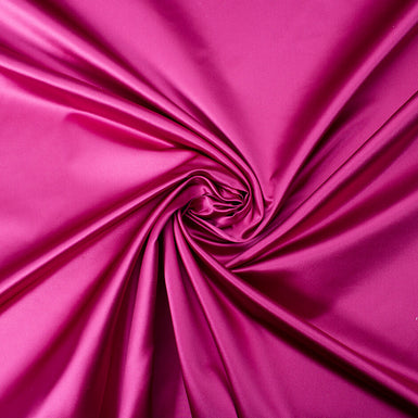 Magenta Pink Pure Silk Duchess Satin