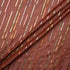 Multi-Coloured Metallic Rich Brown Silk Georgette