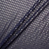 Gold Spotted Dark Blue Silk Georgette