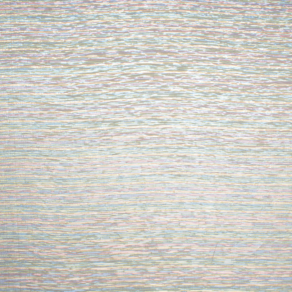 Multi Pastel Striped Metallic Lamé