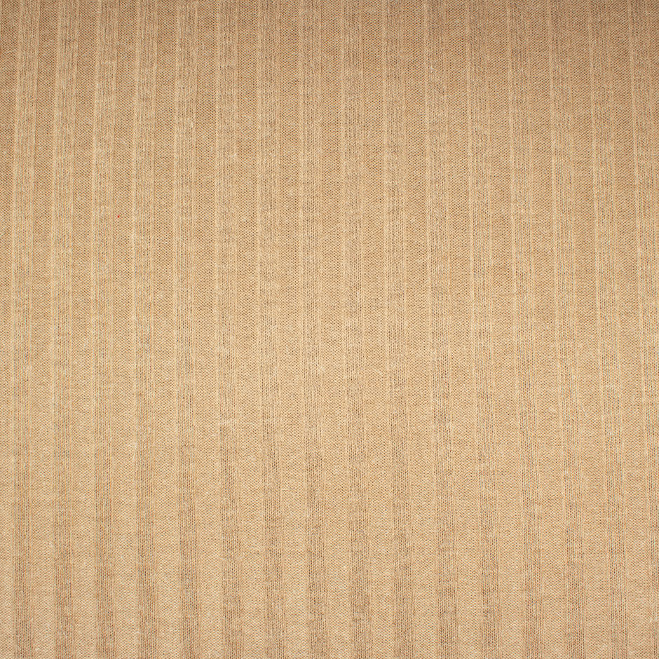 Bright Blue & Beige Double Faced Wool Jersey