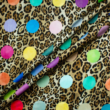 Multi Coloured Spotted Animal Printed Pure Cotton