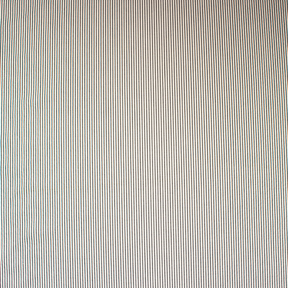 Dark Grey & White Candy Striped Pure Cotton Shirting