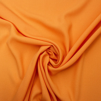 Apricot Orange Single Wool Crêpe