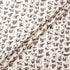 Grey & White Figures Printed White Silk Twill (A 3.45m Piece)