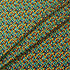 Green, Blue, Orange Oval Spotted Pure Sateen Cotton