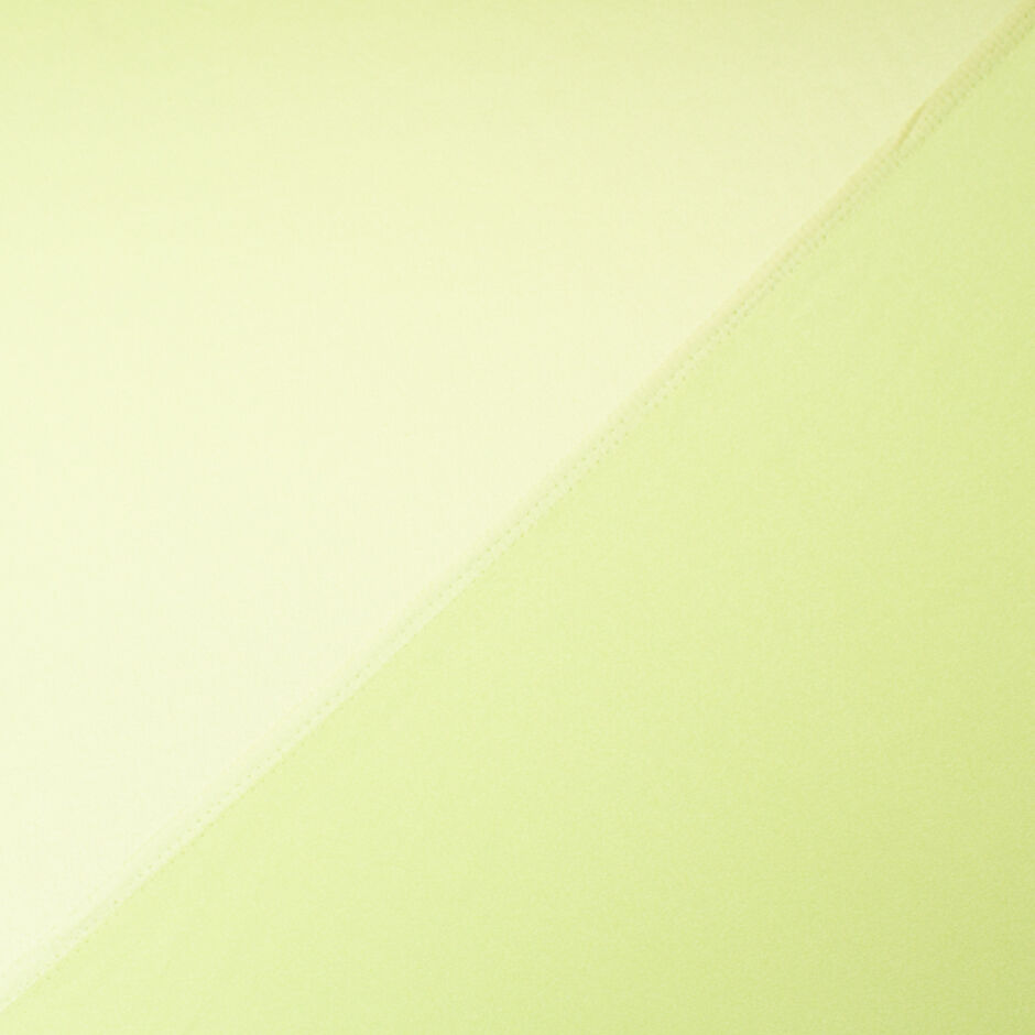 Lemon Green Silk Satin Double Crêpe