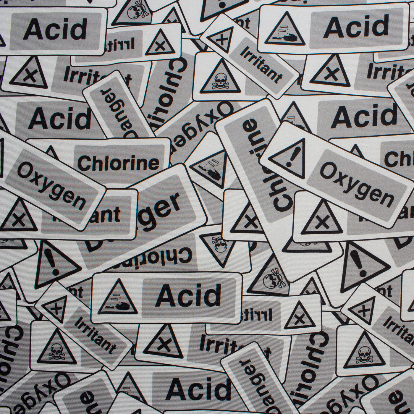 Warning Signs Pure Silk Twill