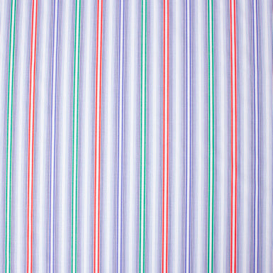 Multi Striped Pure Cotton Shirting
