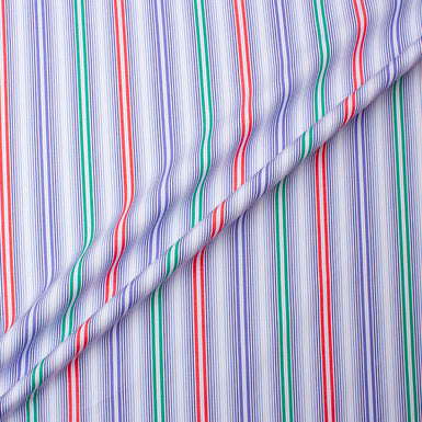 Multi Striped Pure Cotton Shirting