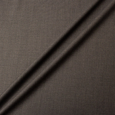 Dark Grey 'Super 200's' Kiton Pure Wool Suiting