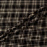 Black & Ivory Pure Wool Tartan