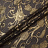 Gold Metallic Black Silk Chiffon Jacquard (A 1.80m Piece)