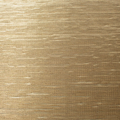 Muted Gold Metallic Pleated Knit Poly (A 3m Piece)