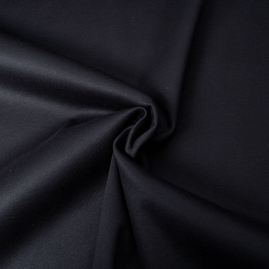 Double Faced Embroidered Jersey Denim