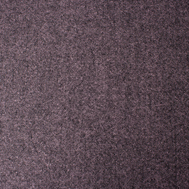 Baby Pink/Black Mélange Pure Wool Tweed (A 1.60m Piece)