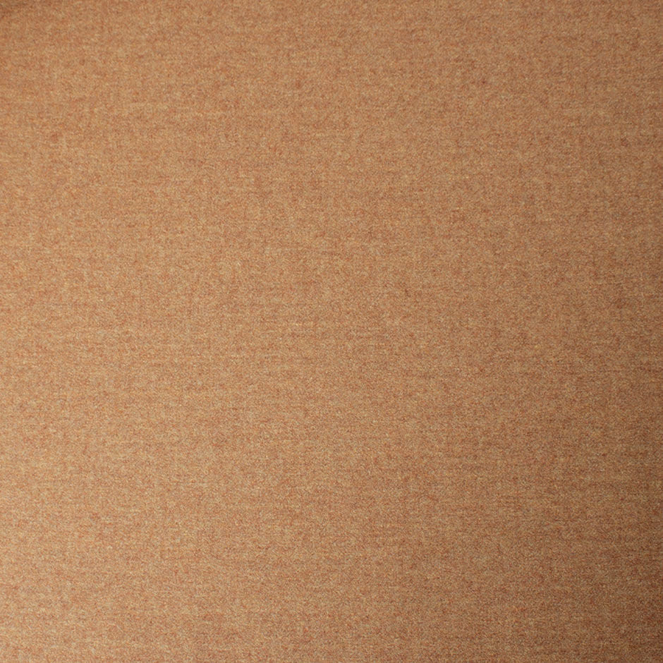 Deep Camel Wool & Cashmere Flannel Suiting