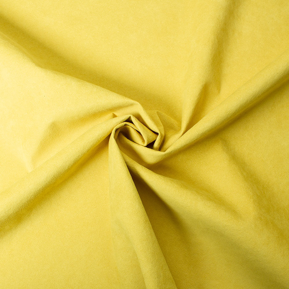 Key Lime Yellow Alcantara