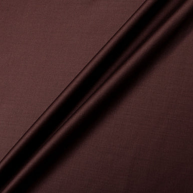 Dark Bordeaux 'Super 170's' Pure Wool Suiting