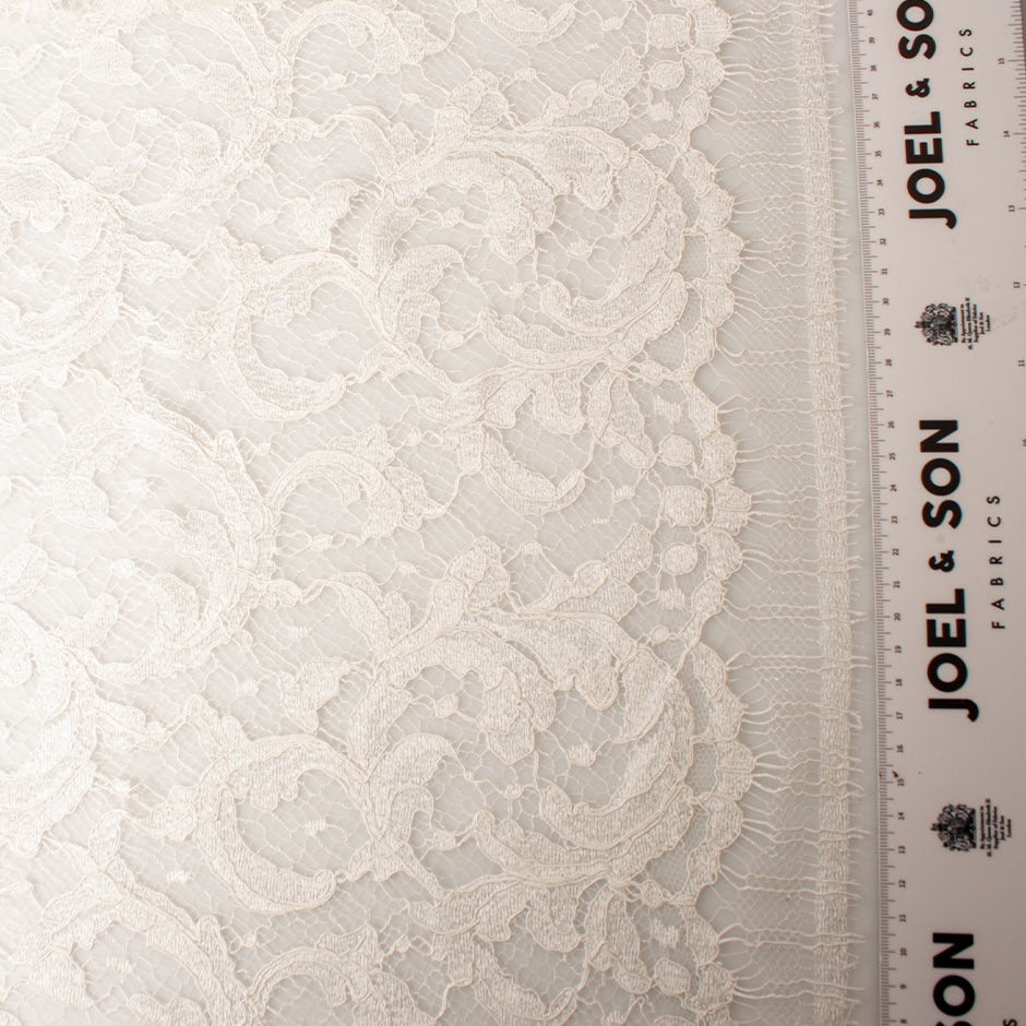 Soft Cream Corded Lace