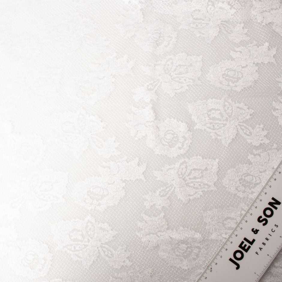 Optic White French Lace