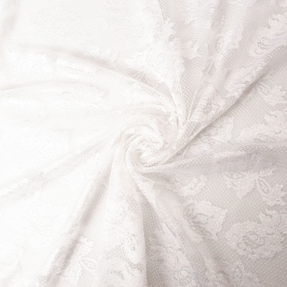 Optic White French Lace
